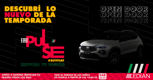 LEDIAN FIAT PRESENTA EL PULSE