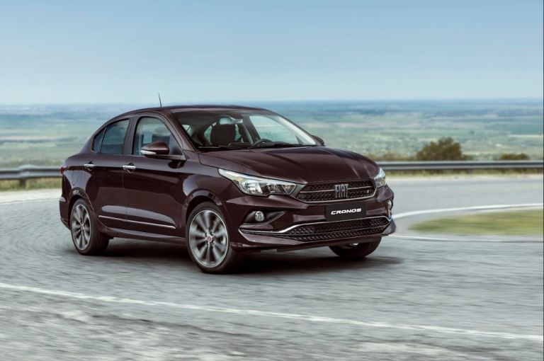 Fiat Cronos es el vehículo más vendido del 2021